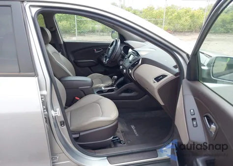 2014 Hyundai Tucson Se z USA, uszkodzony, nr VIN KM8JU3AG3EU836290